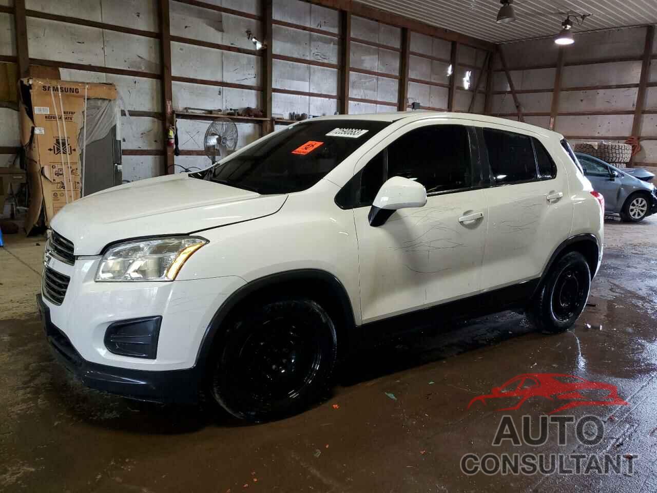 CHEVROLET TRAX 2016 - 3GNCJKSB8GL262289