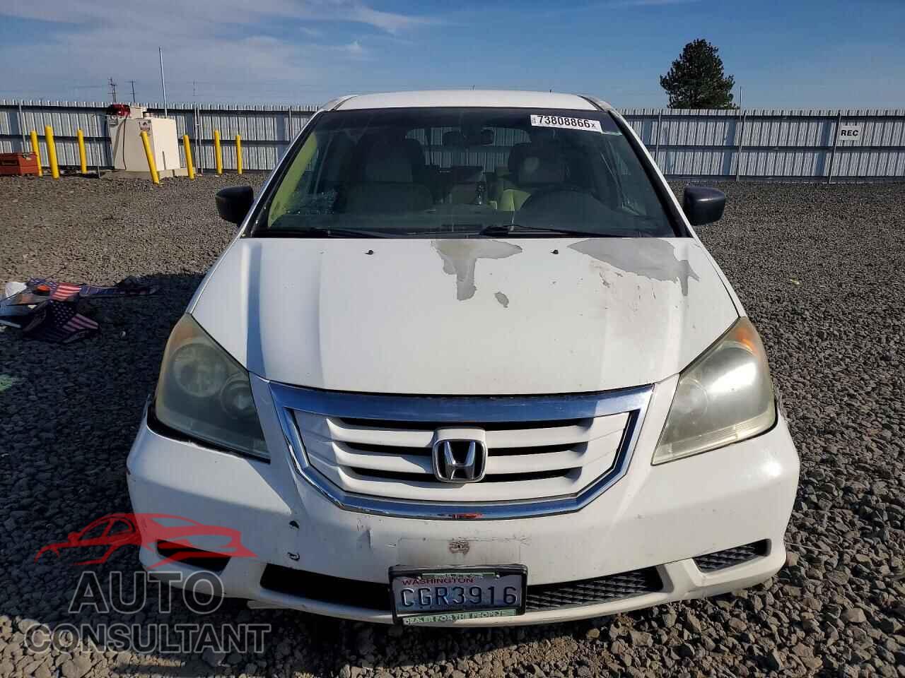 HONDA ODYSSEY 2010 - 5FNRL3H29AB068337