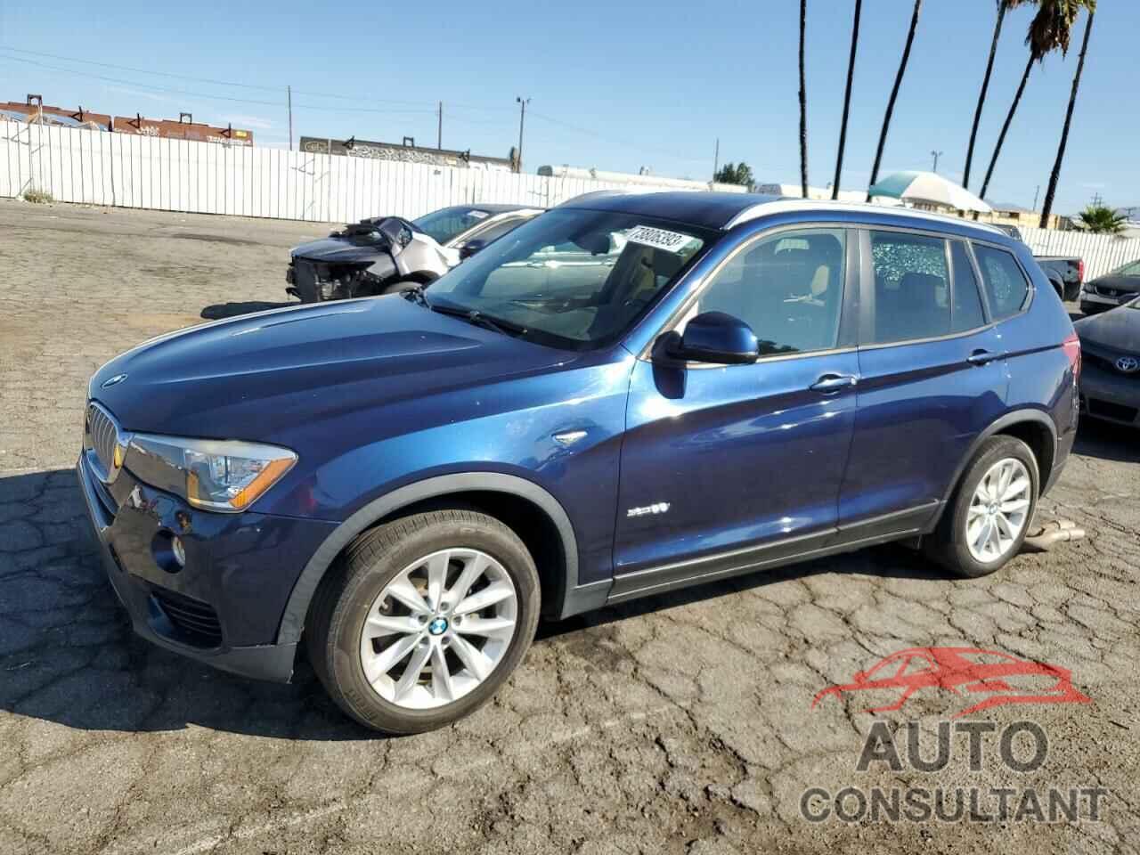 BMW X3 2016 - 5UXWZ7C51G0M83572