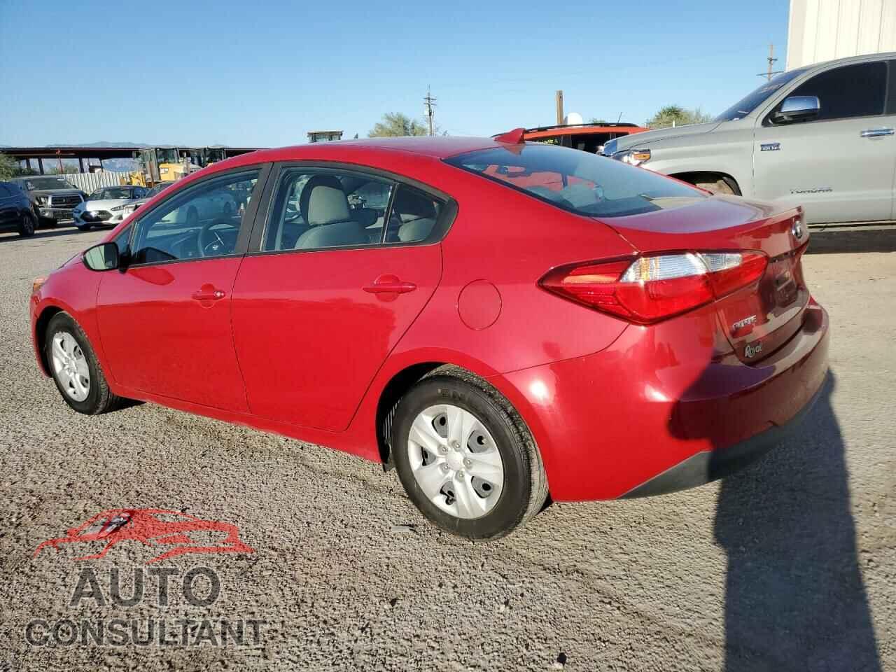 KIA FORTE 2016 - KNAFX4A6XG5597605