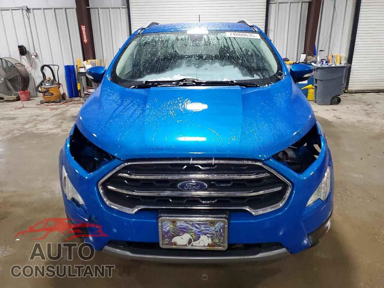 FORD ECOSPORT 2020 - MAJ6S3KL5LC319013