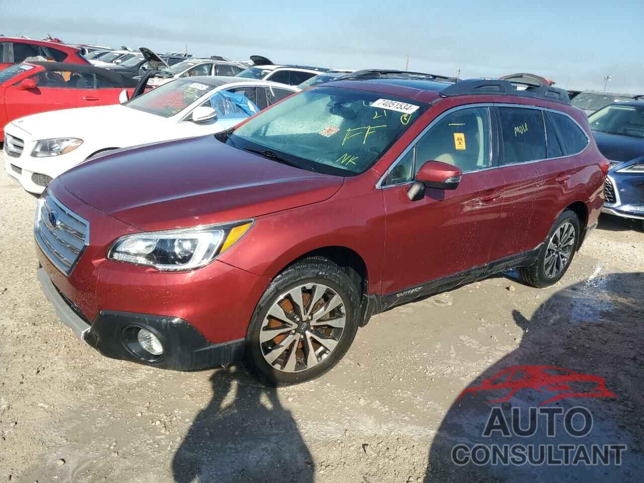 SUBARU OUTBACK 2017 - 4S4BSANC8H3417755