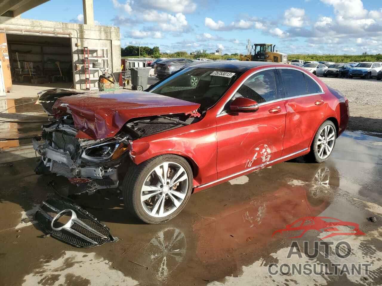 MERCEDES-BENZ C-CLASS 2016 - WDDWF4JB8GR154287