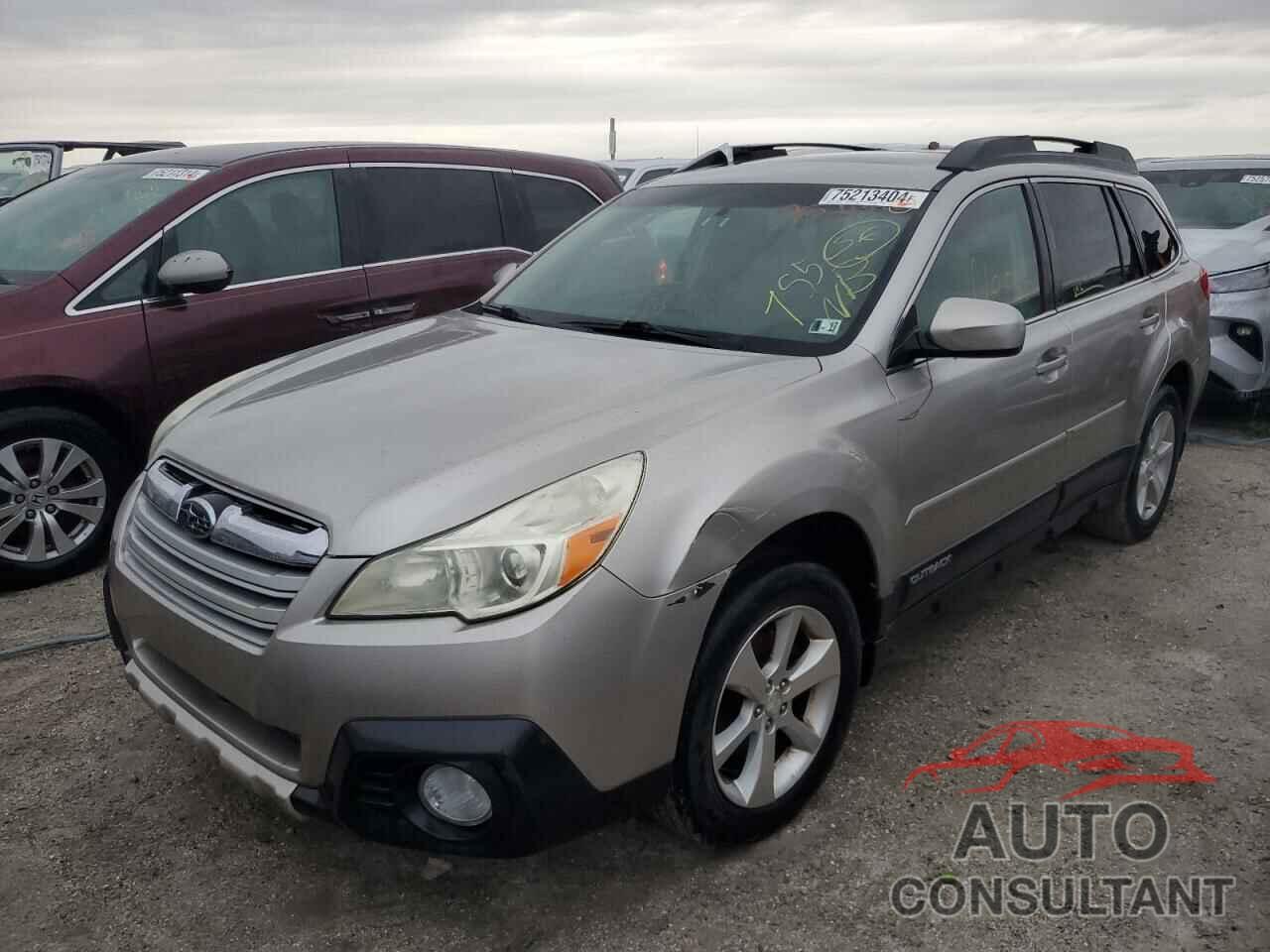 SUBARU OUTBACK 2014 - 4S4BRBMC2E3256981