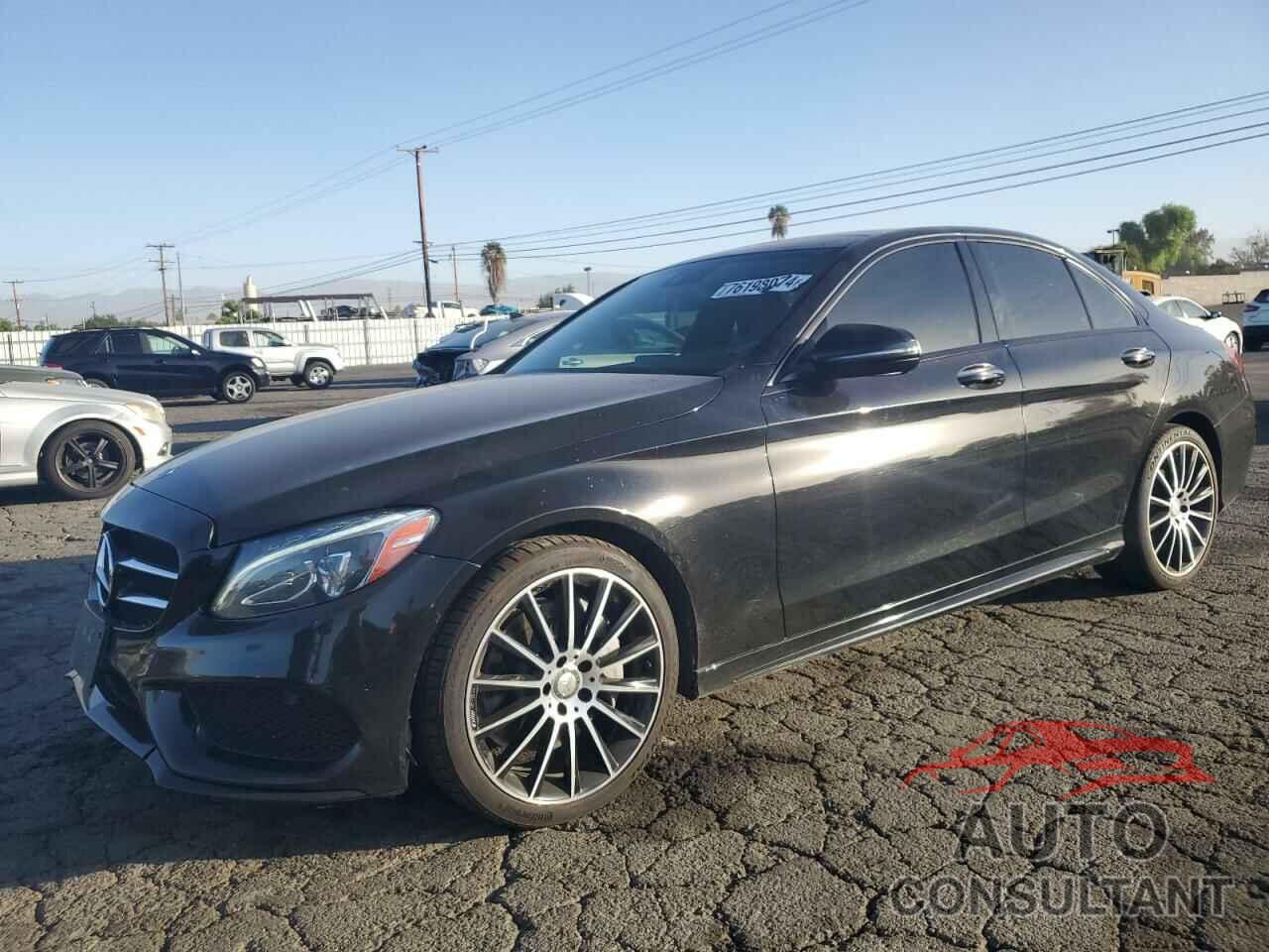 MERCEDES-BENZ C-CLASS 2017 - 55SWF4JB2HU205556