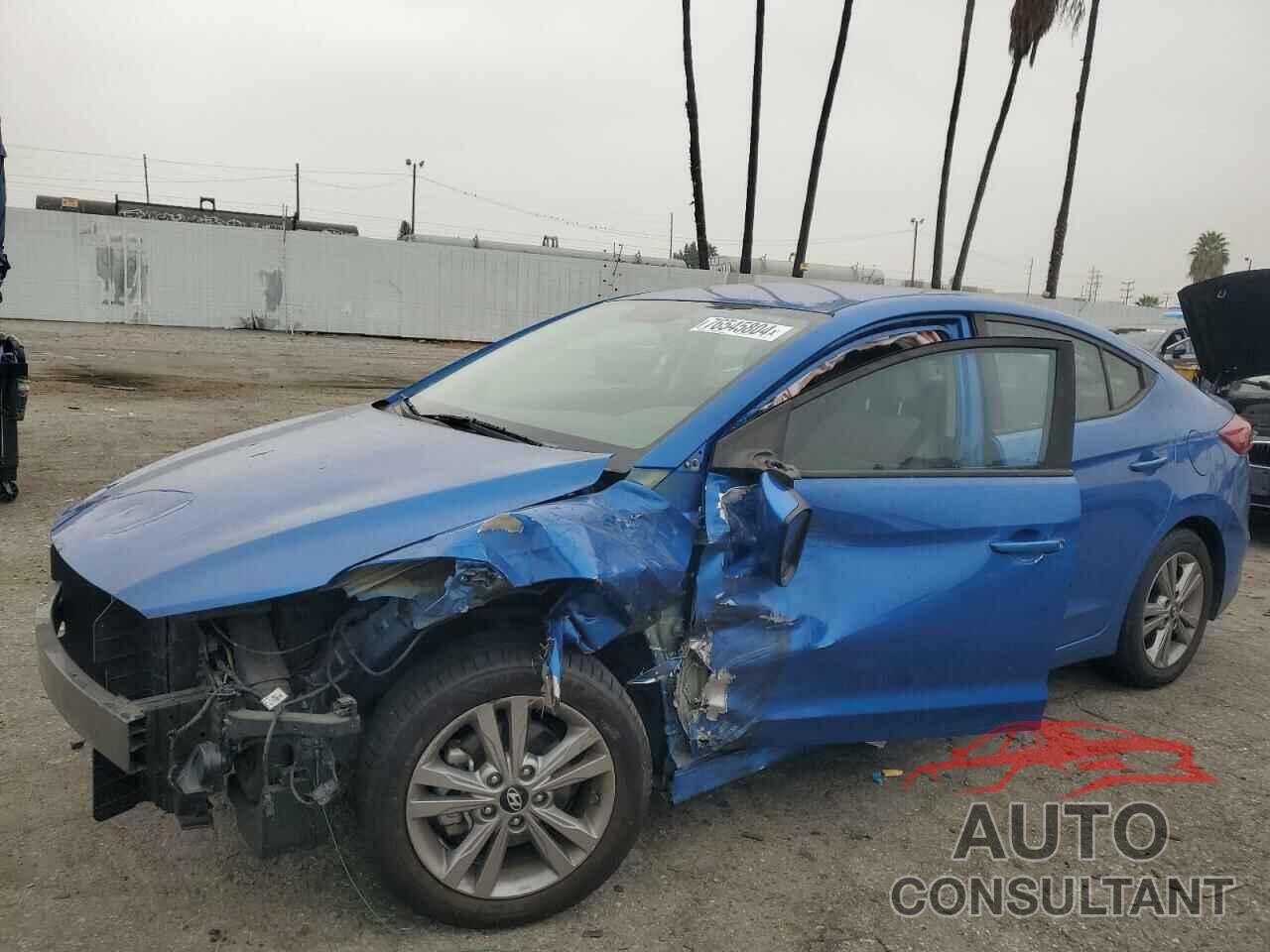 HYUNDAI ELANTRA 2018 - KMHD84LF8JU593629