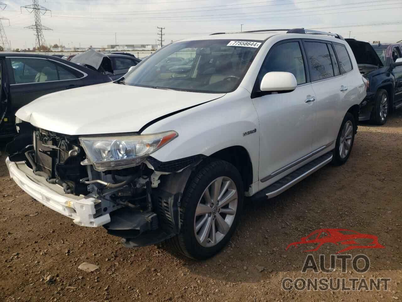 TOYOTA HIGHLANDER 2013 - JTEDC3EH6D2011289