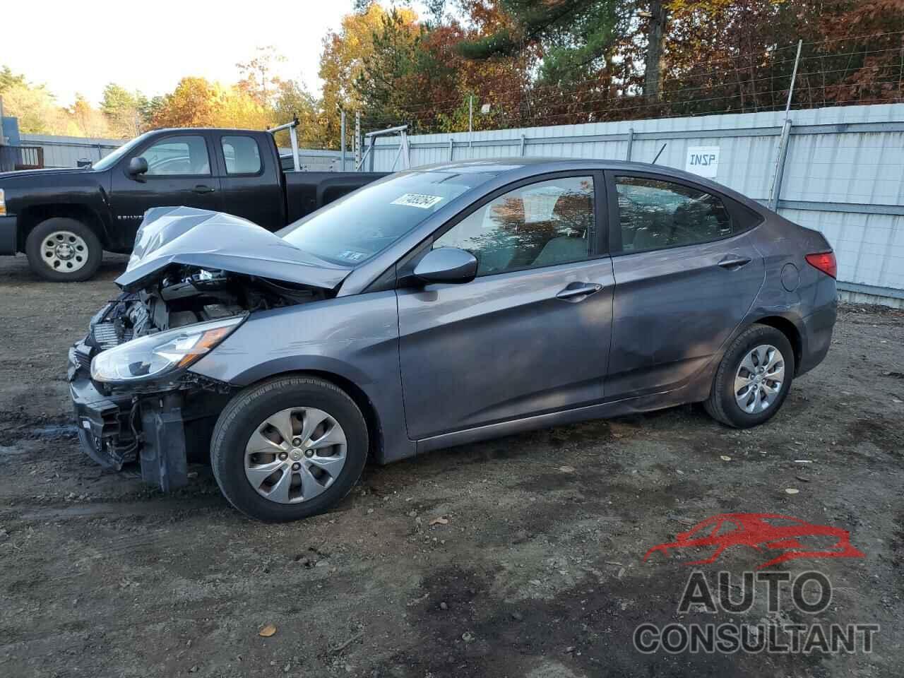 HYUNDAI ACCENT 2017 - KMHCT4AE8HU191592