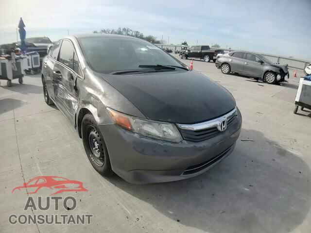 HONDA CIVIC 2012 - 2HGFB2F5XCH611609