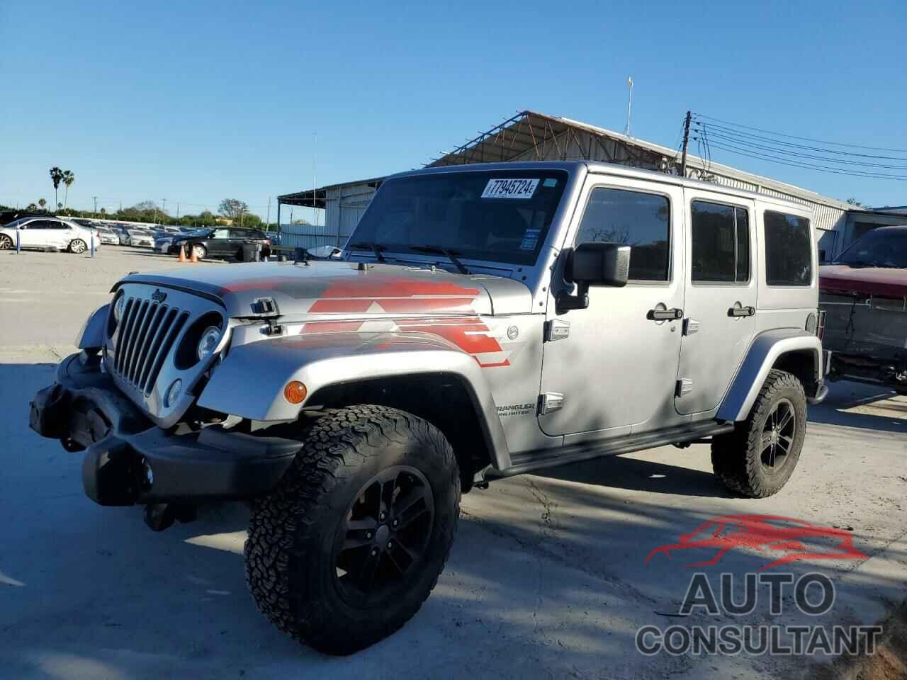 JEEP WRANGLER 2017 - 1C4BJWEG0HL612482
