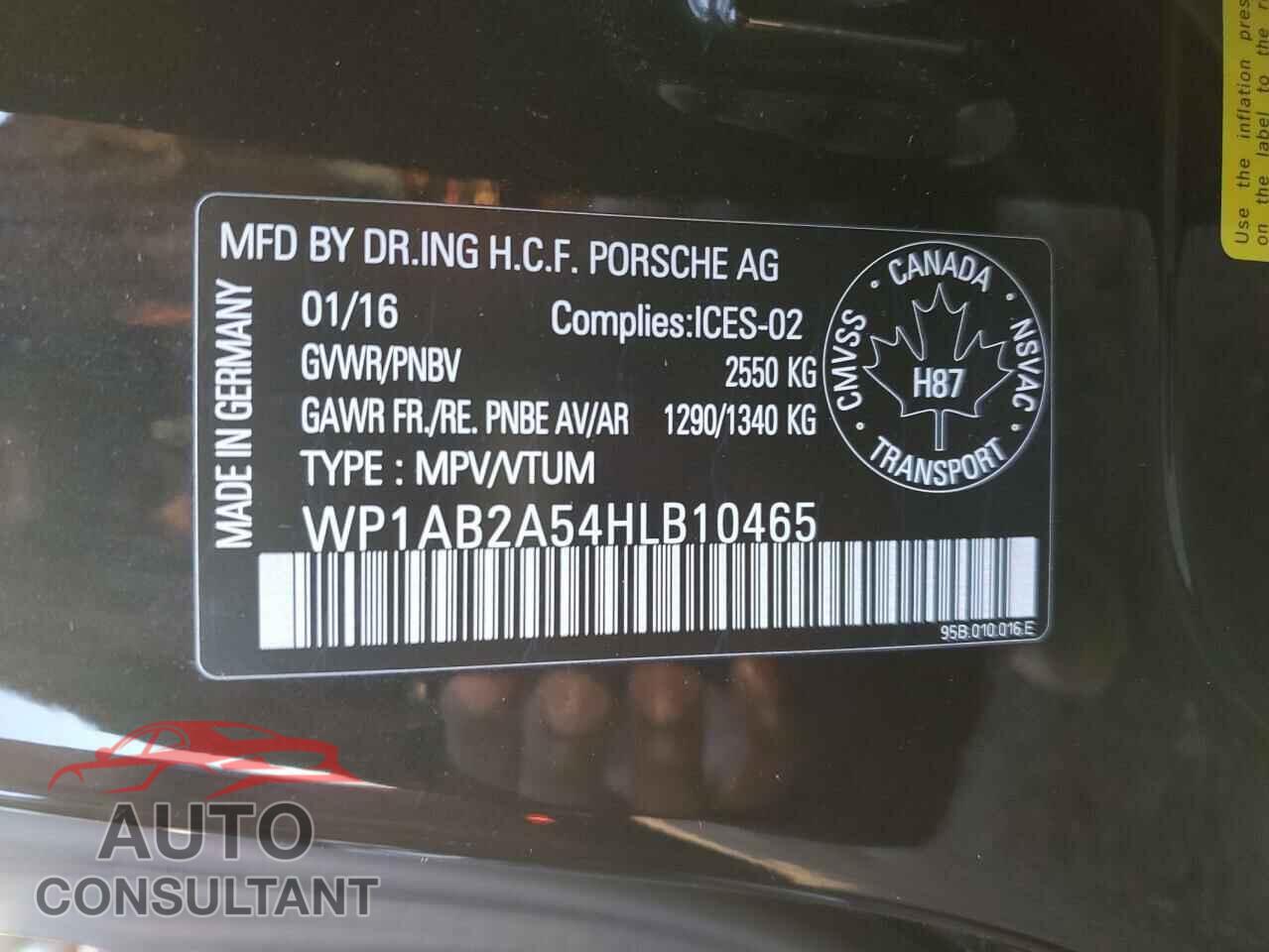 PORSCHE MACAN 2017 - WP1AB2A54HLB10465