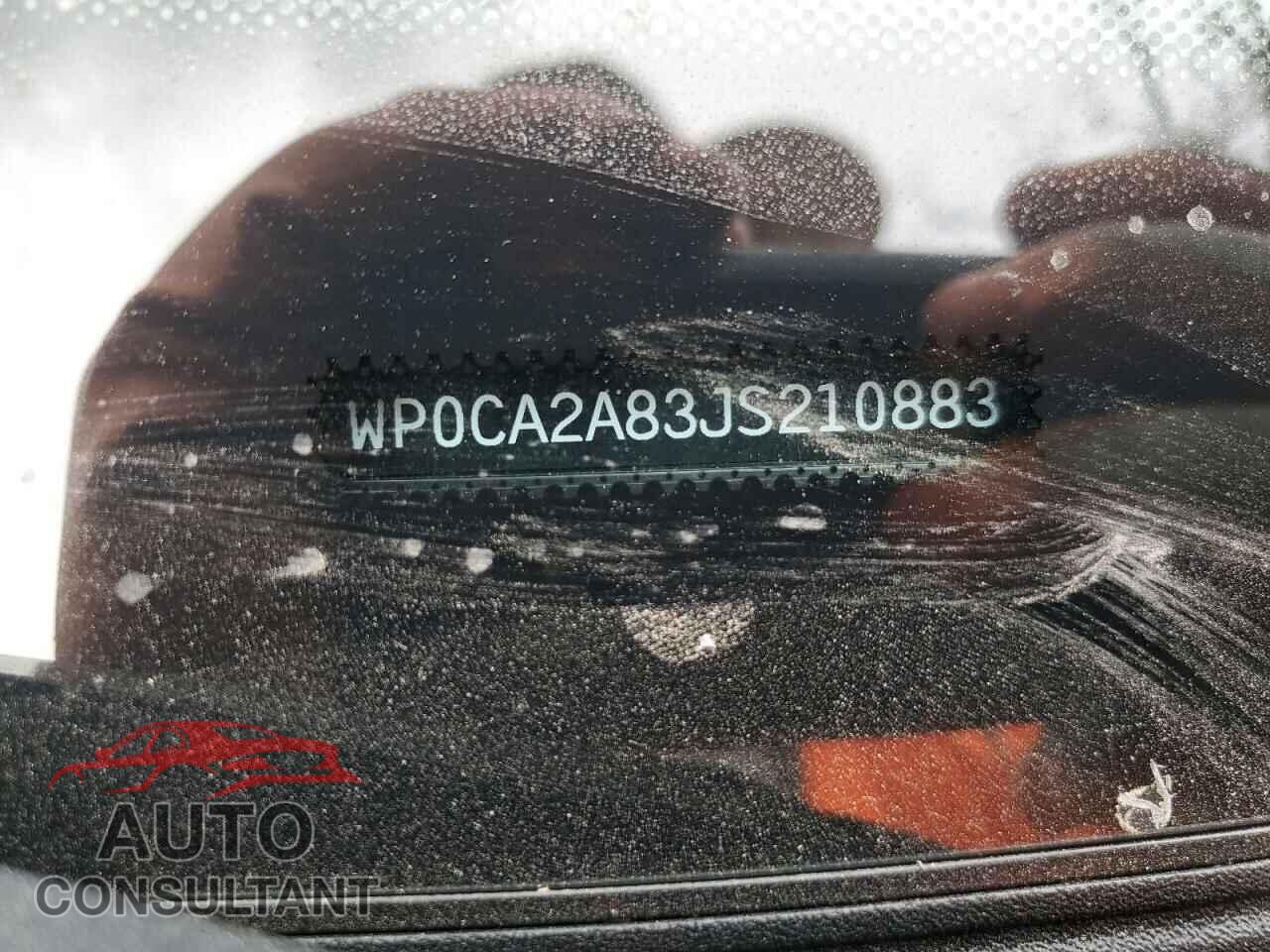 PORSCHE BOXSTER 2018 - WP0CA2A83JS210883