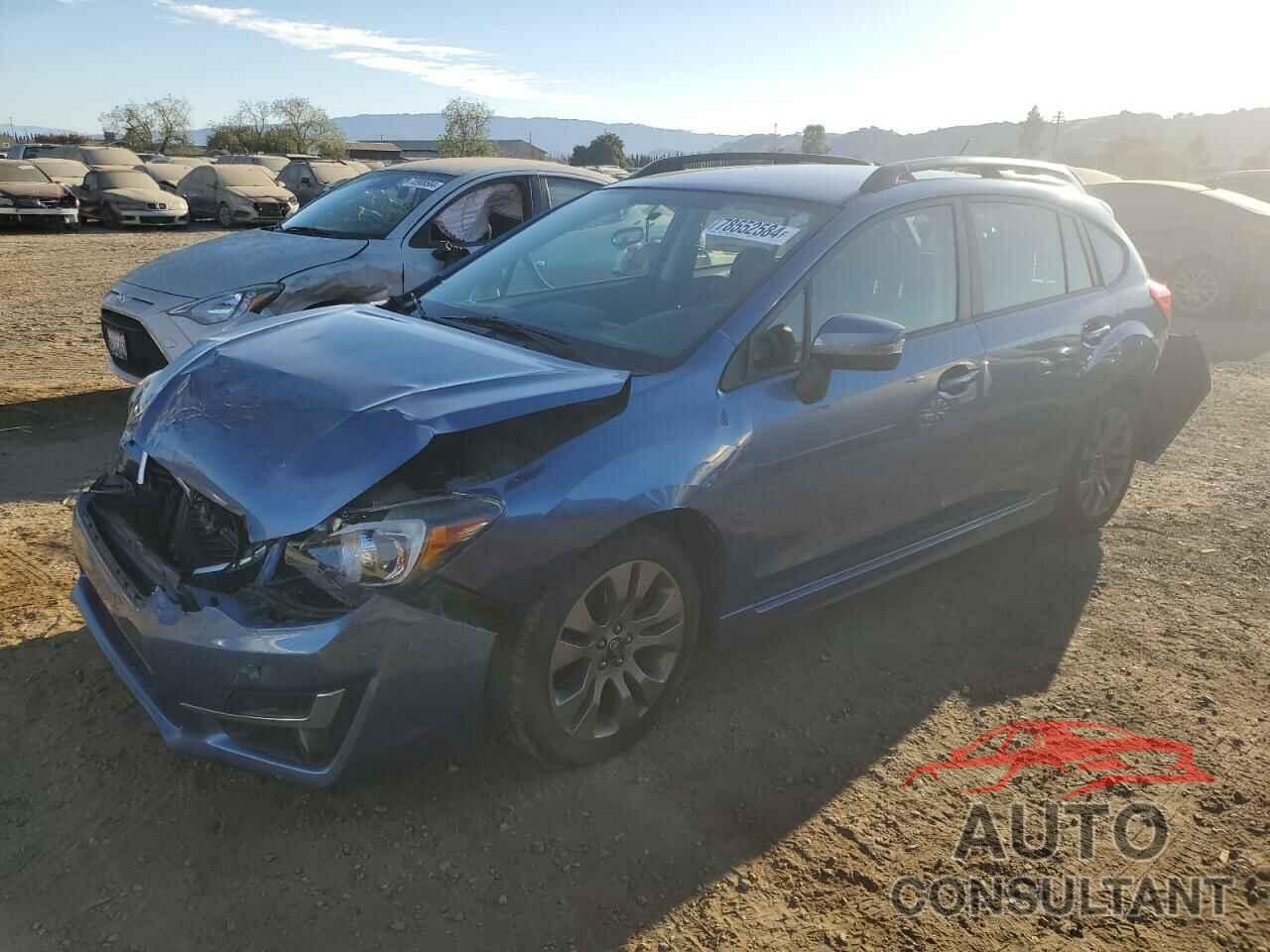 SUBARU IMPREZA 2015 - JF1GPAT65F9285787