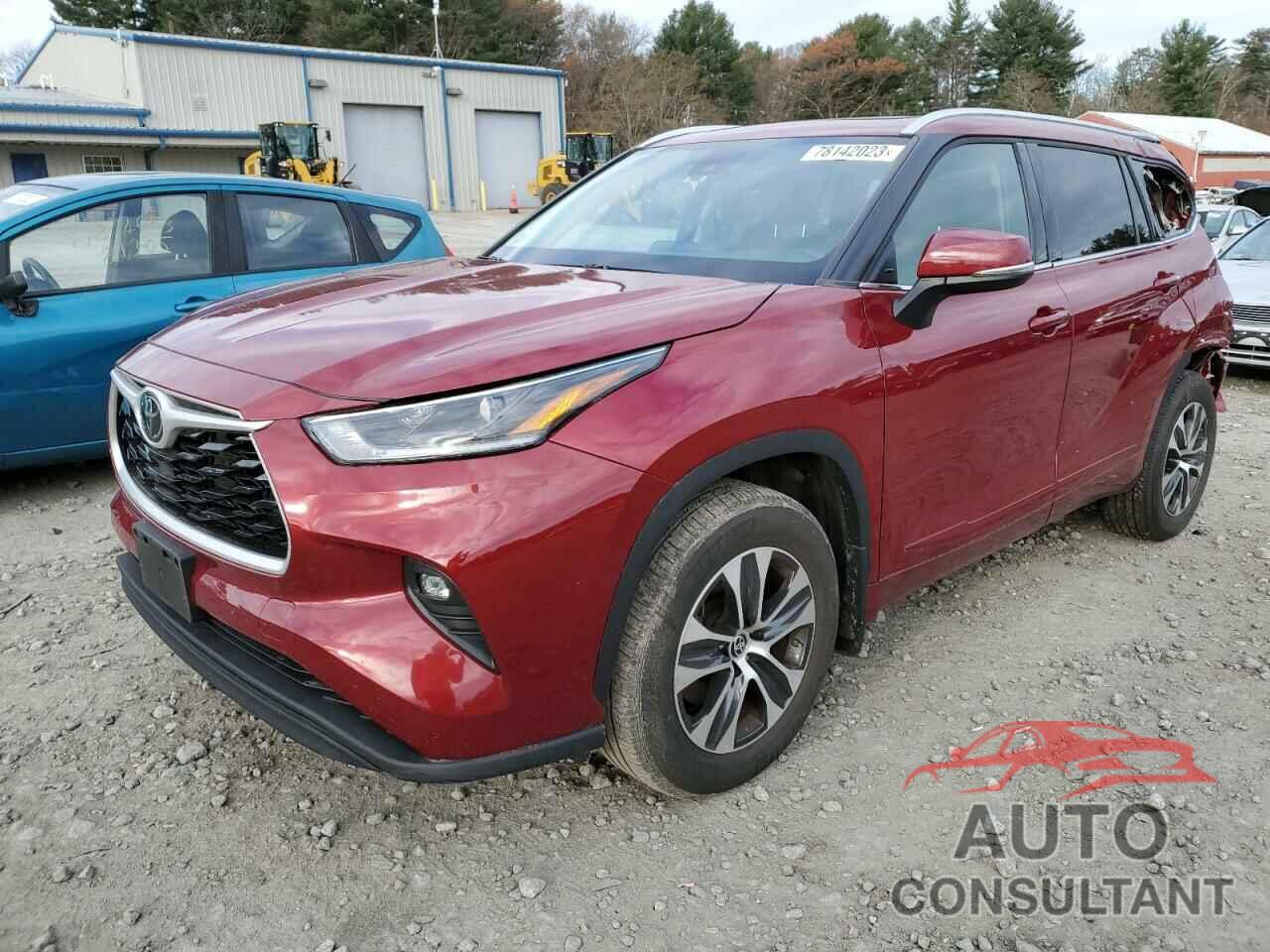 TOYOTA HIGHLANDER 2021 - 5TDGZRBH1MS150987