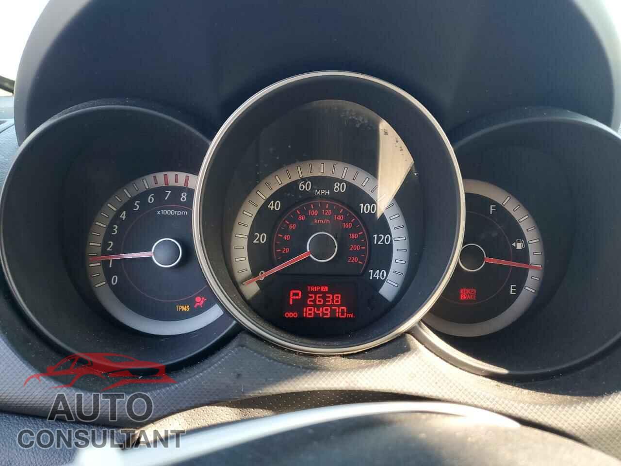KIA FORTE 2010 - KNAFU4A22A5050972