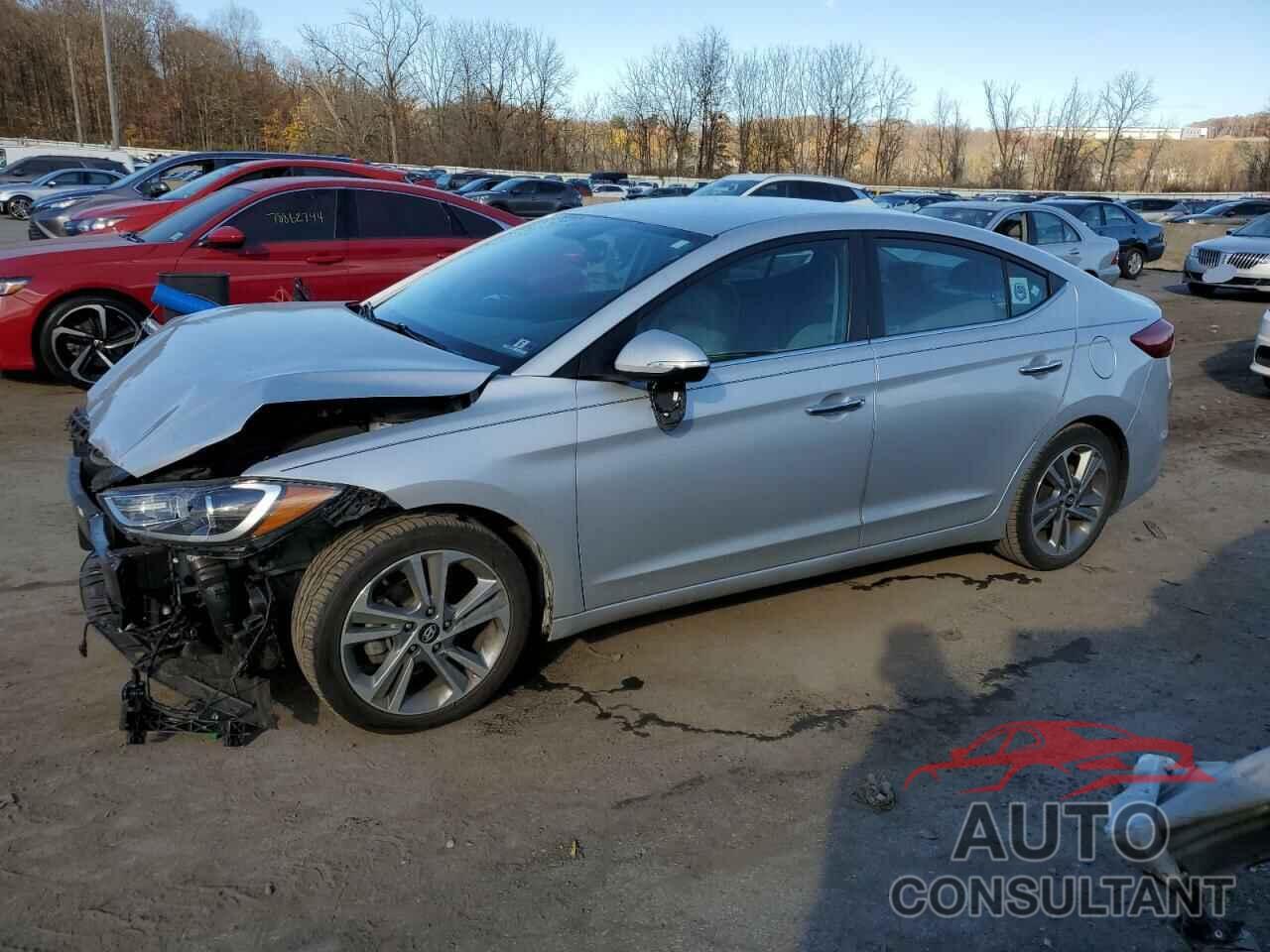 HYUNDAI ELANTRA 2017 - KMHD84LF9HU260057