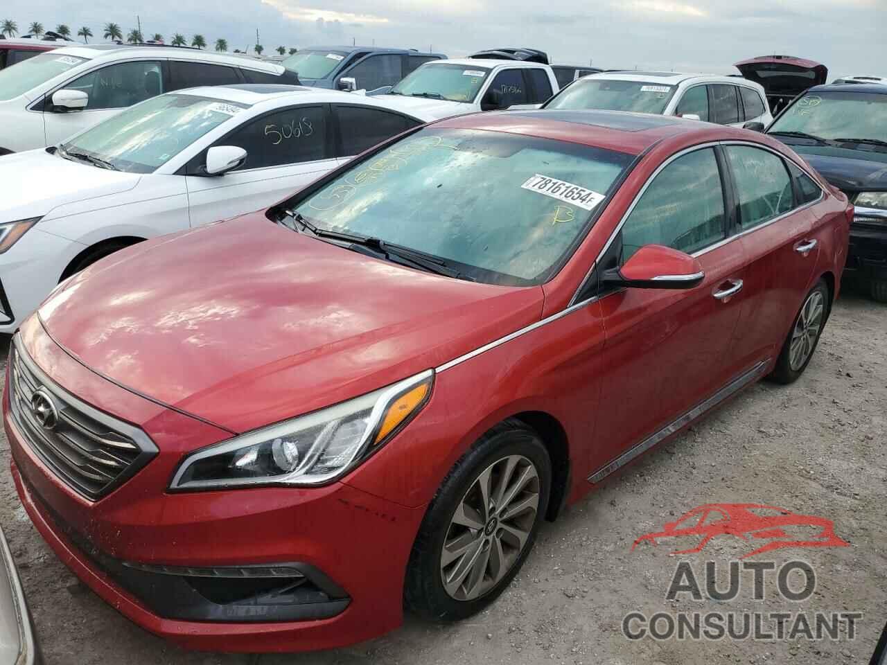 HYUNDAI SONATA 2017 - 5NPE34AFXHH460403