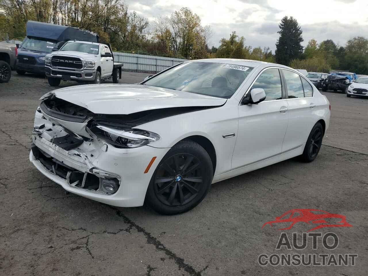 BMW 5 SERIES 2016 - WBA5A7C50GG144388