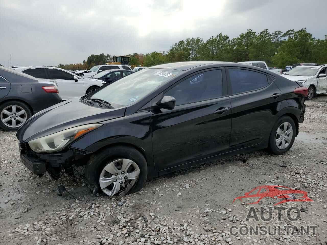 HYUNDAI ELANTRA 2016 - KMHDH4AE5GU636536