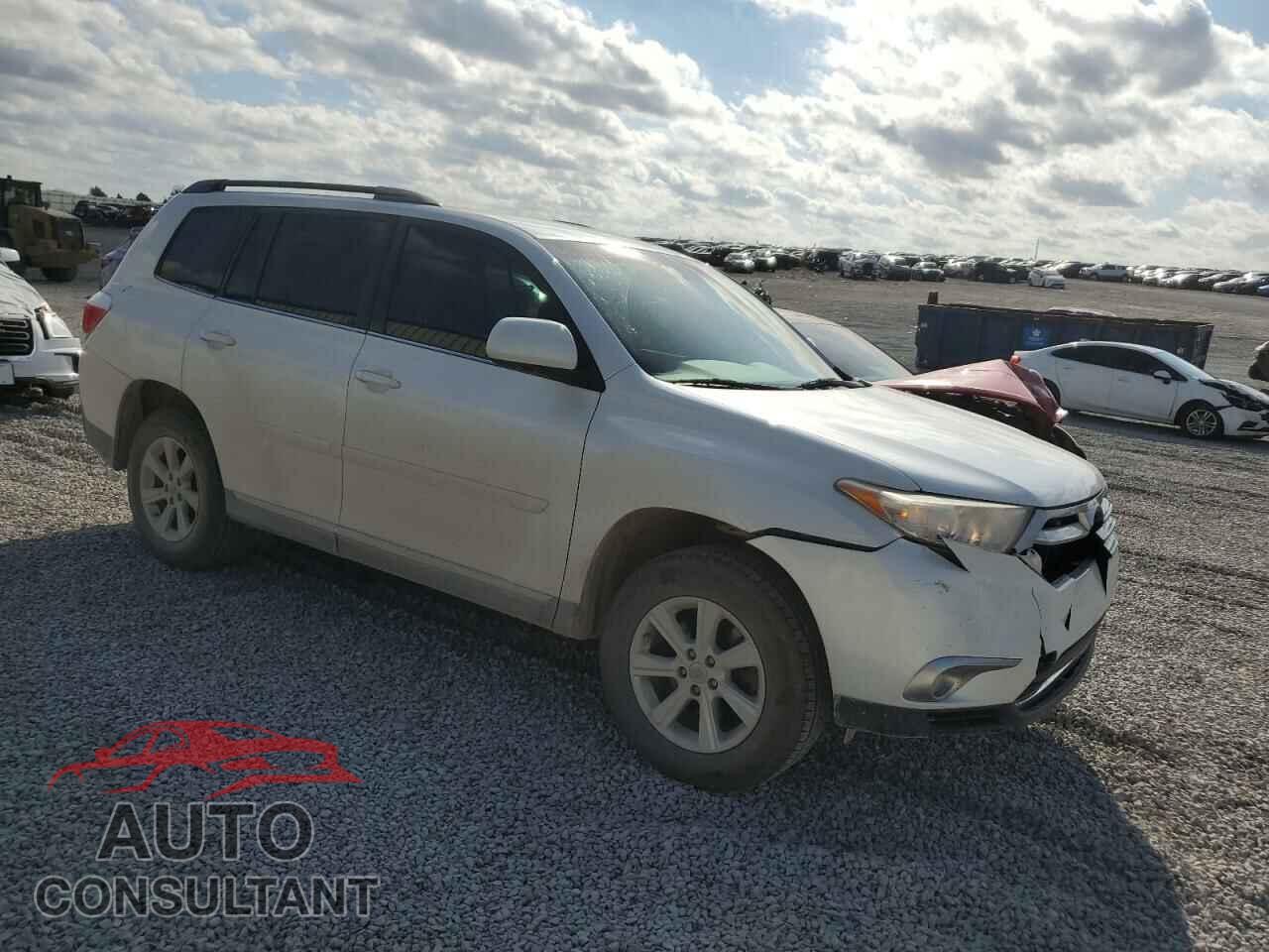 TOYOTA HIGHLANDER 2012 - 5TDZA3EH1CS020554