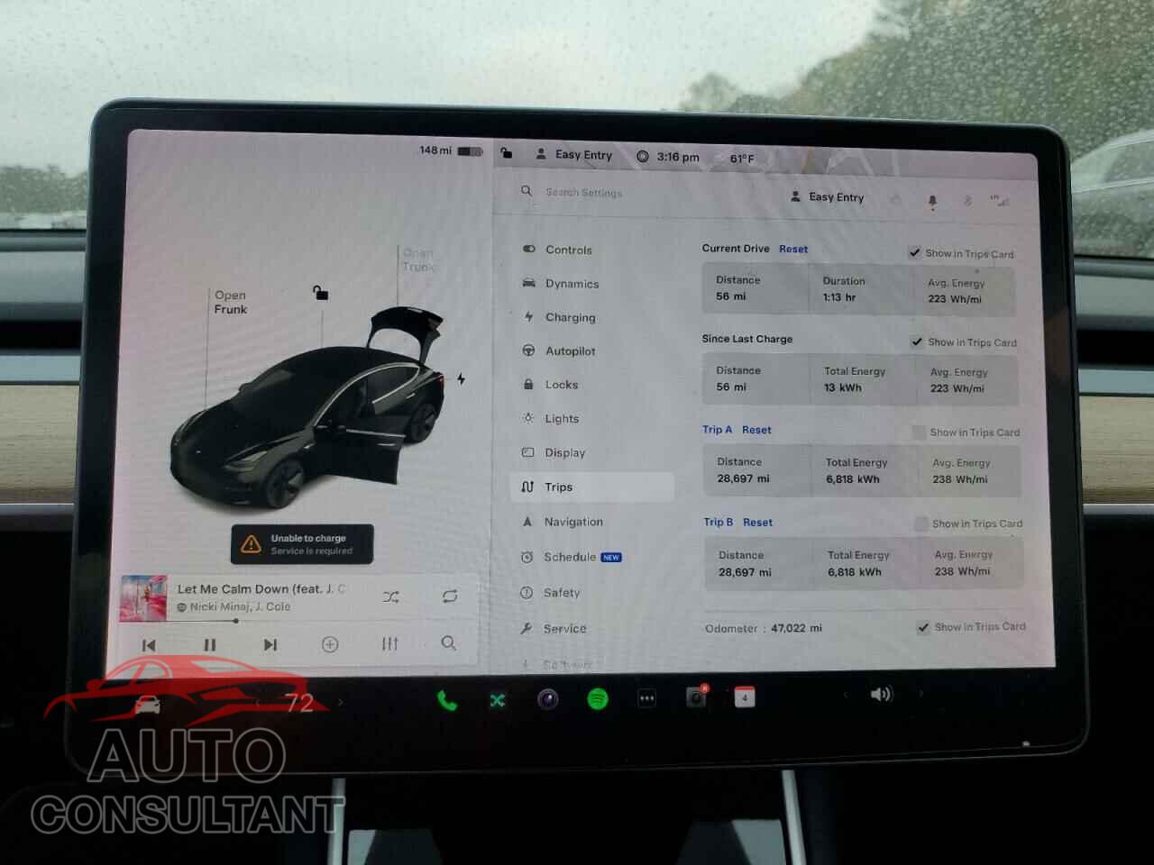 TESLA MODEL 3 2020 - 5YJ3E1EB4LF599764