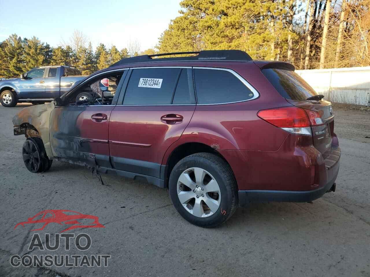 SUBARU OUTBACK 2011 - 4S4BRCCC8B3430460