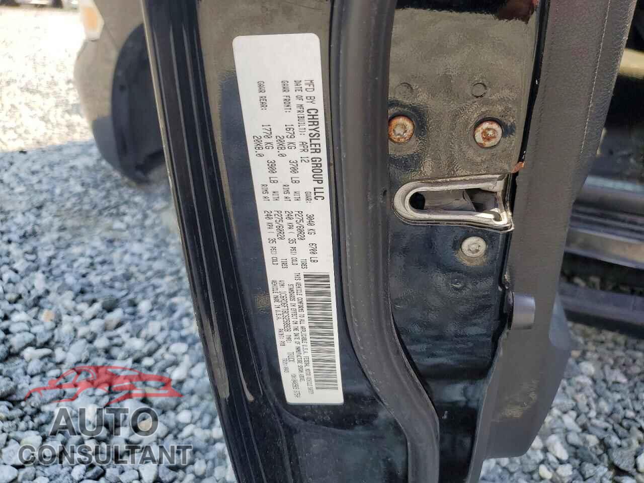 DODGE RAM 1500 2012 - 1C6RD6FT8CS258928