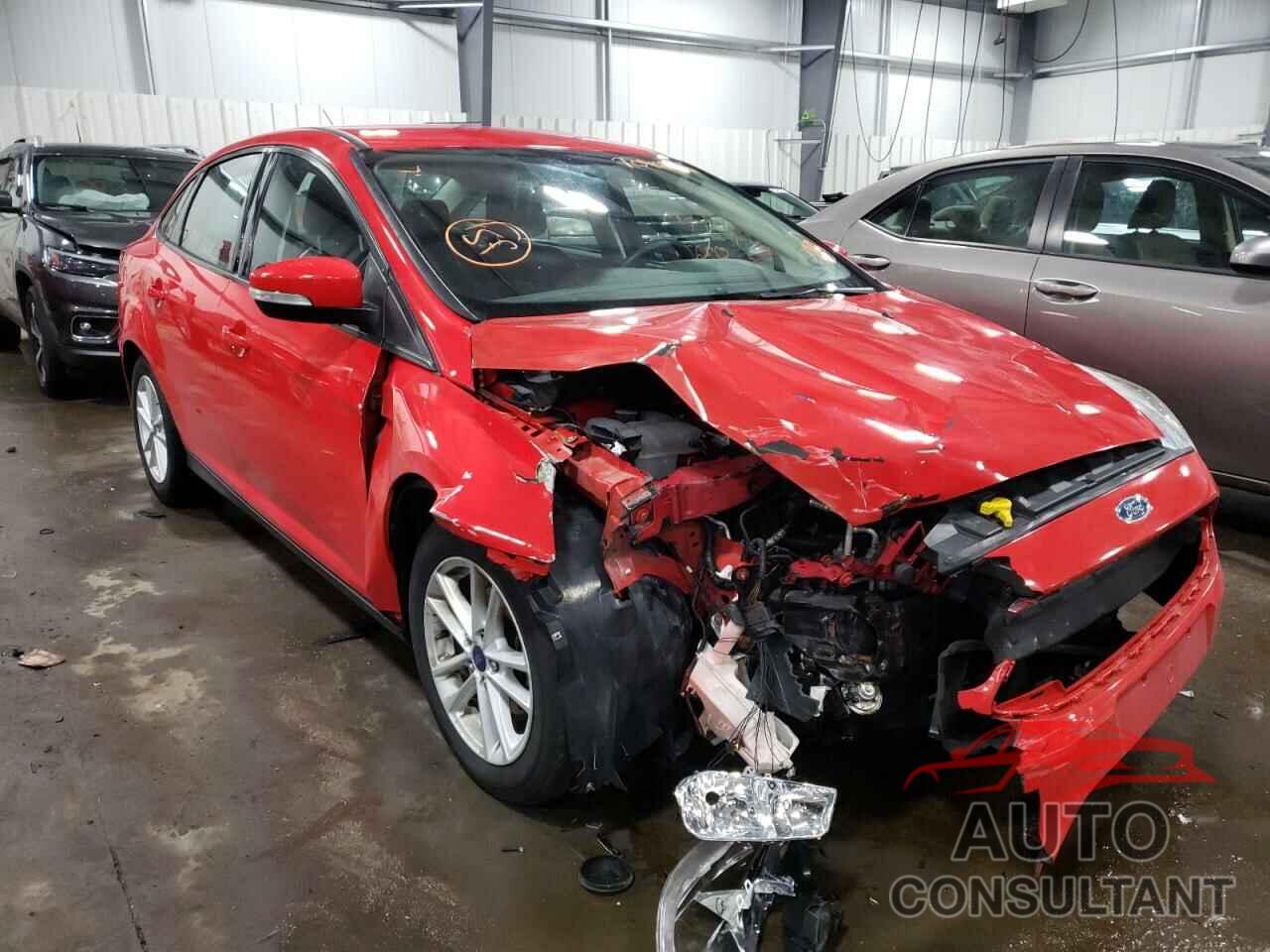 FORD FOCUS 2017 - 1FADP3F29HL286633