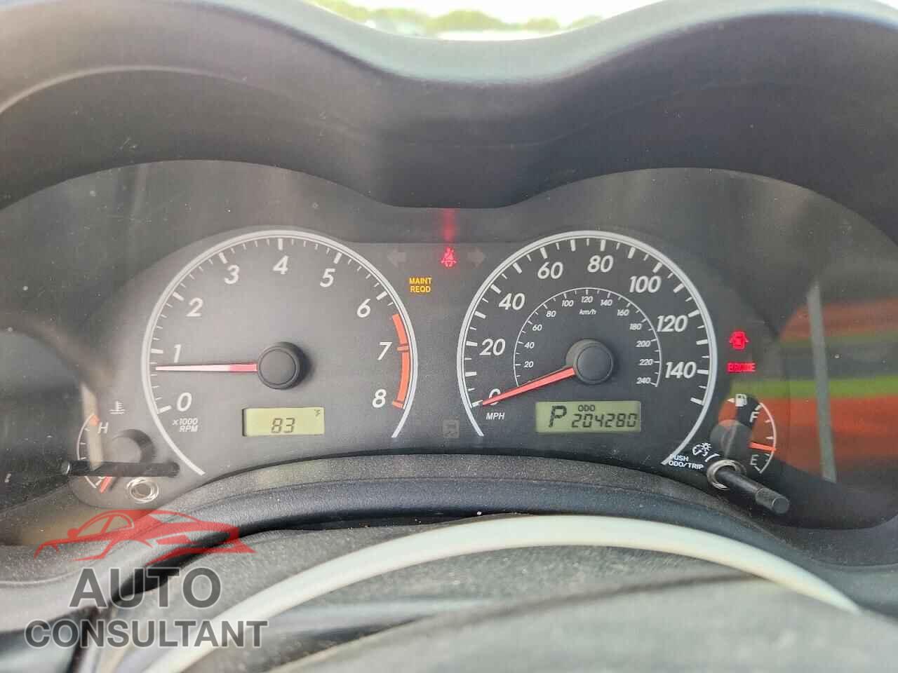 TOYOTA COROLLA 2011 - 2T1BU4EE7BC634603