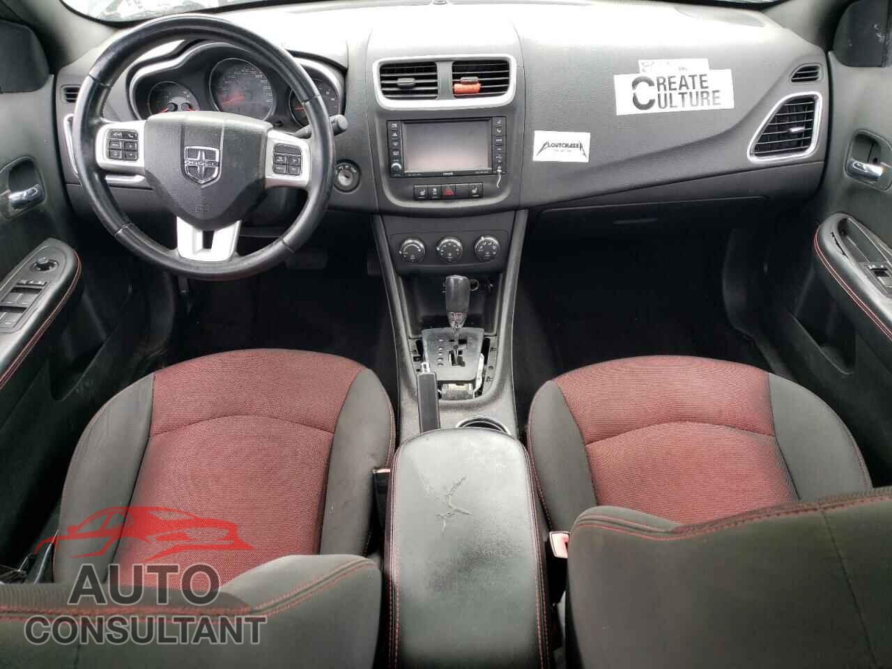 DODGE AVENGER 2012 - 1C3CDZEG0CN133686
