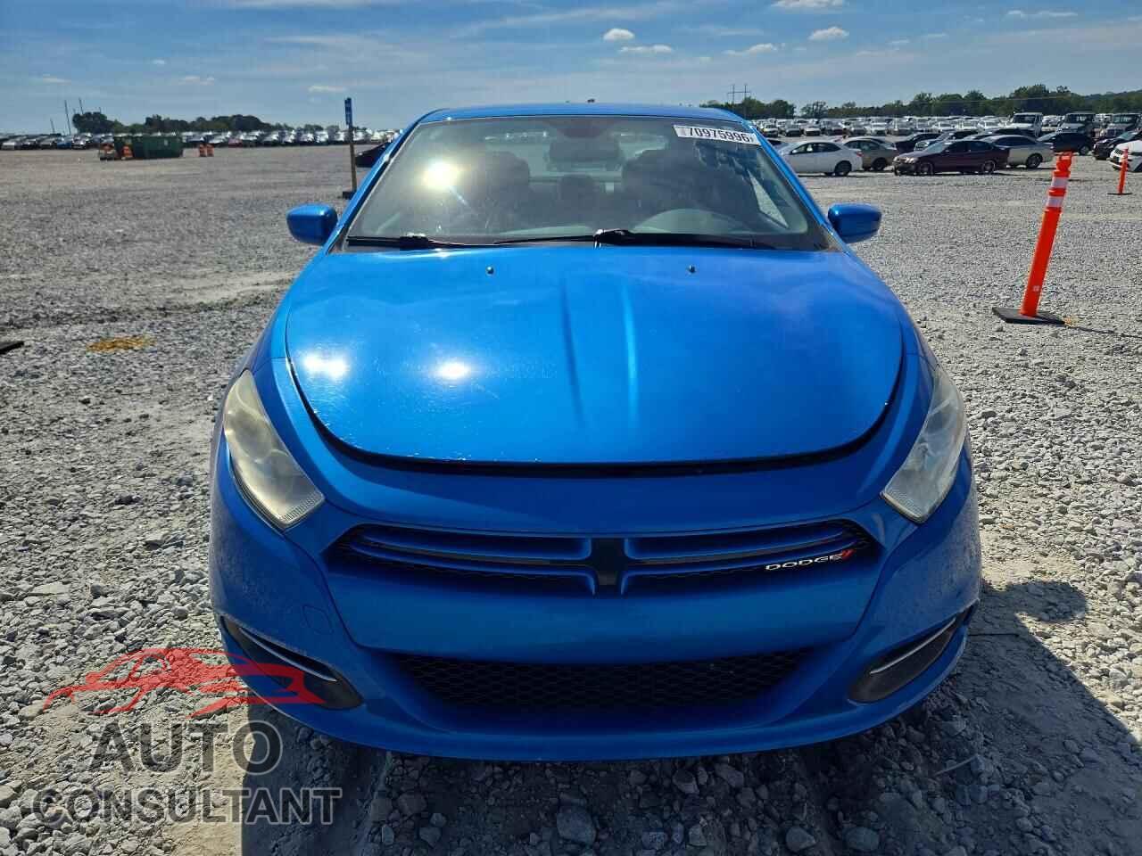 DODGE DART 2015 - 1C3CDFAA5FD337989