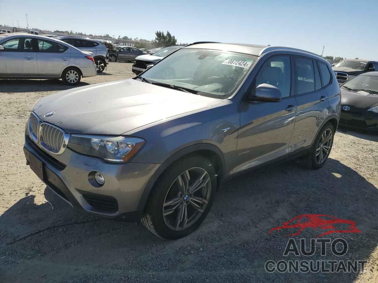 BMW X3 2016 - 5UXWX9C52G0D80956