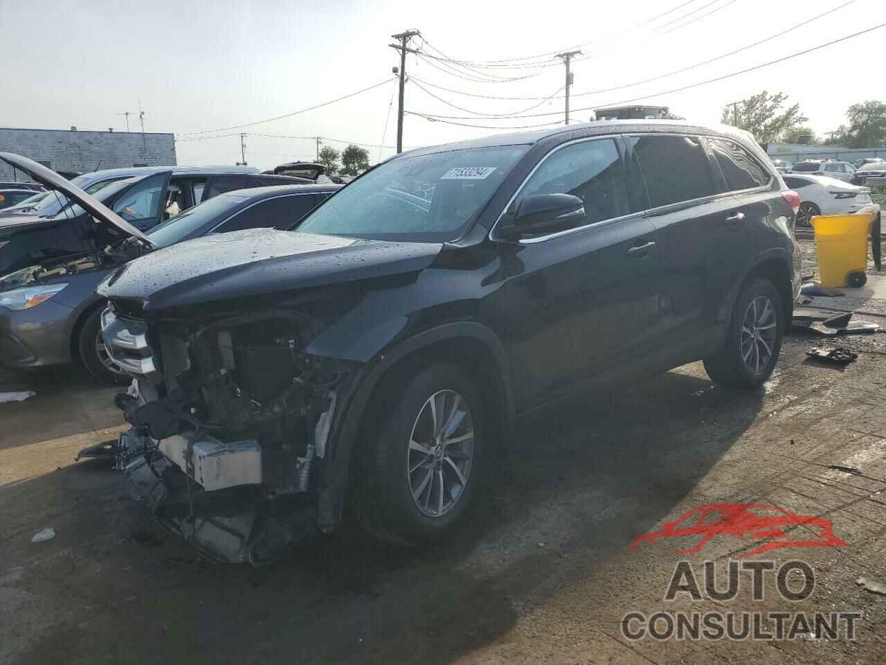 TOYOTA HIGHLANDER 2019 - 5TDJZRFH6KS591205