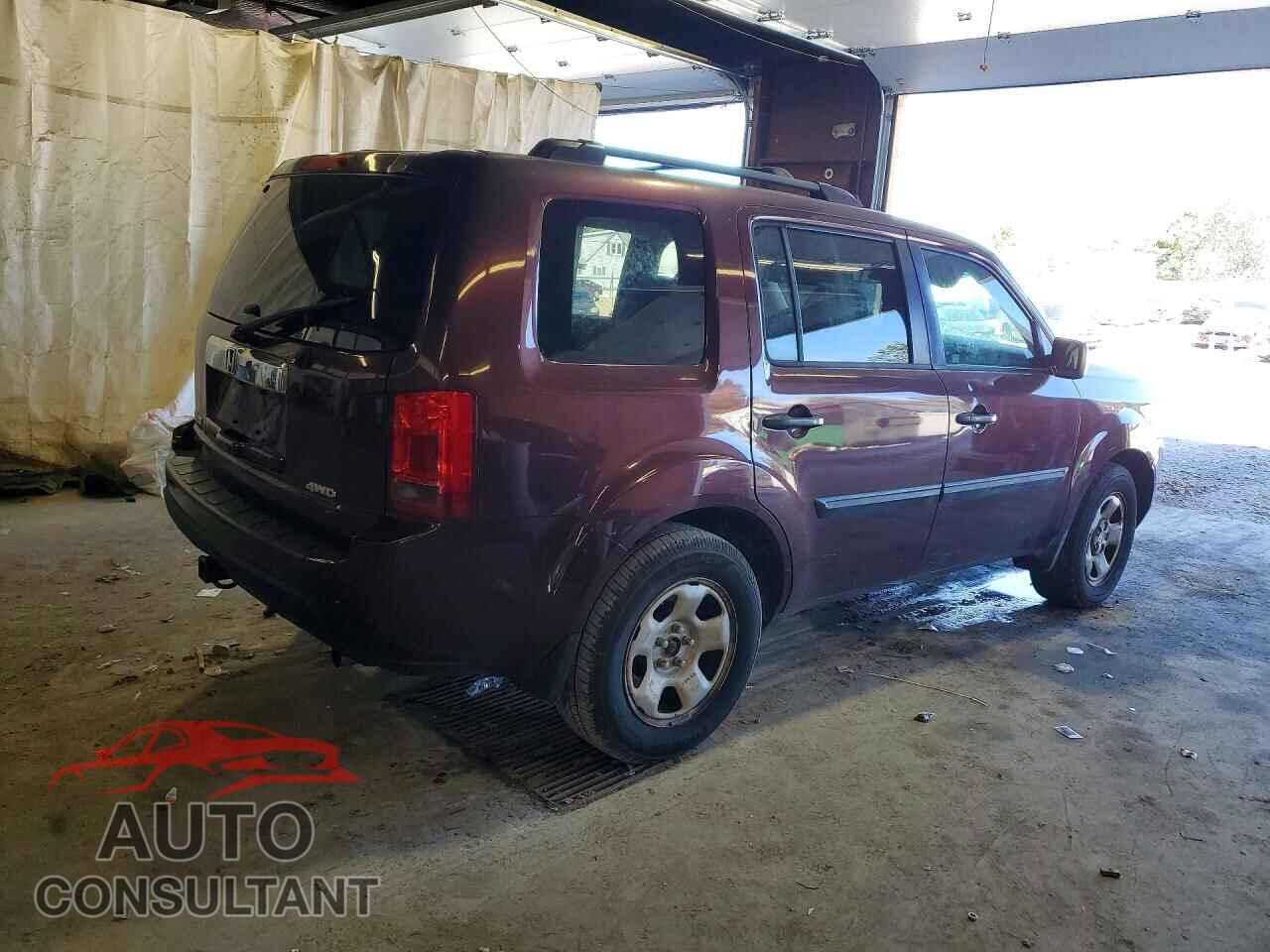 HONDA PILOT 2011 - 5FNYF4H20BB053784