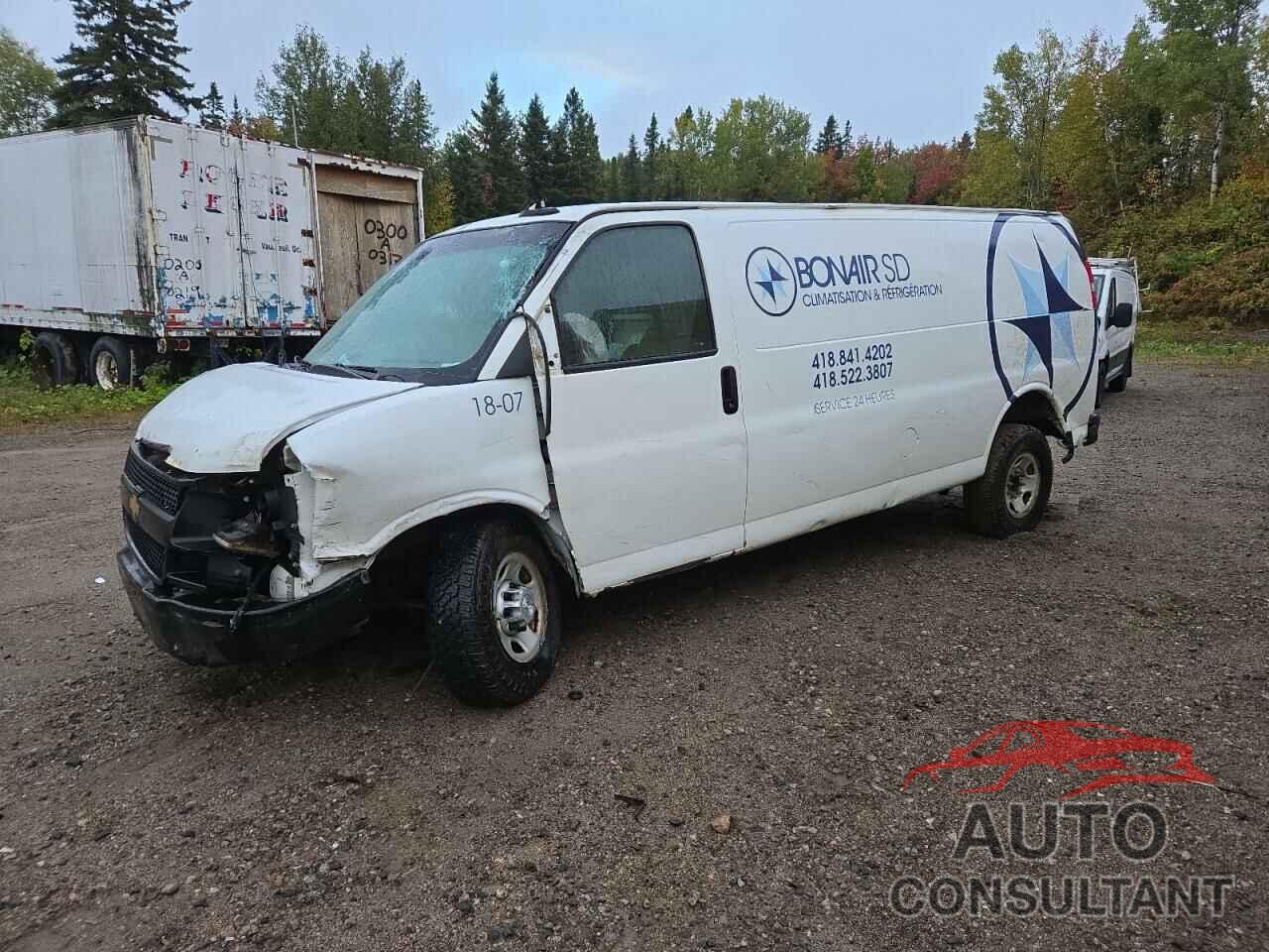 CHEVROLET EXPRESS 2017 - 1GCWGBFF8H1225222