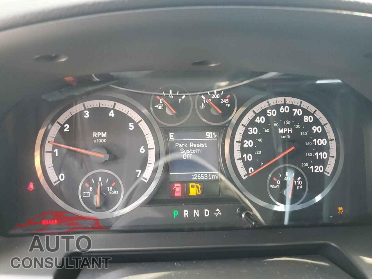 DODGE RAM 1500 2012 - 1C6RD7HT7CS130179