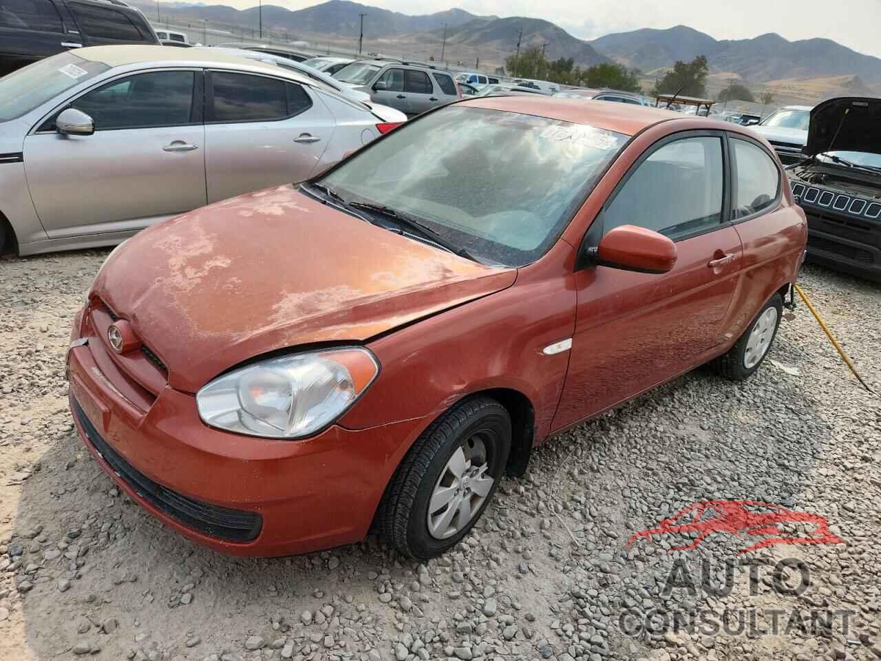HYUNDAI ACCENT 2010 - KMHCM3AC8AU170009