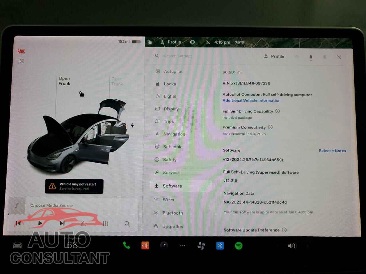 TESLA MODEL 3 2018 - 5YJ3E1EB4JF097236