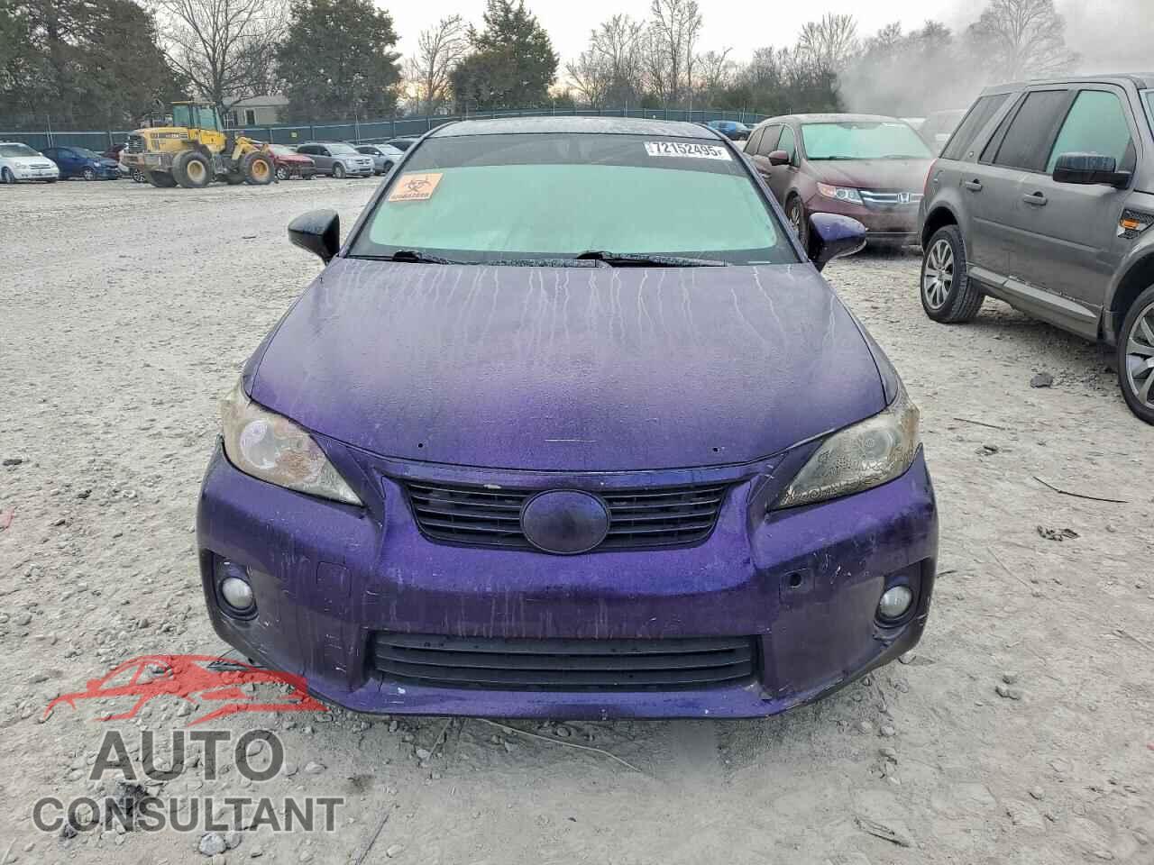 LEXUS CT 200 2012 - JTHKD5BH3C2096985