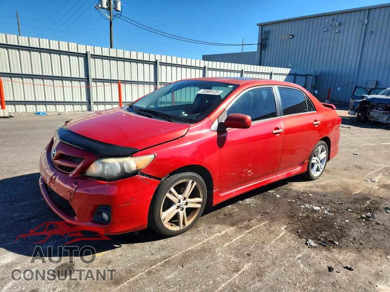 TOYOTA COROLLA 2013 - 5YFBU4EE1DP164233