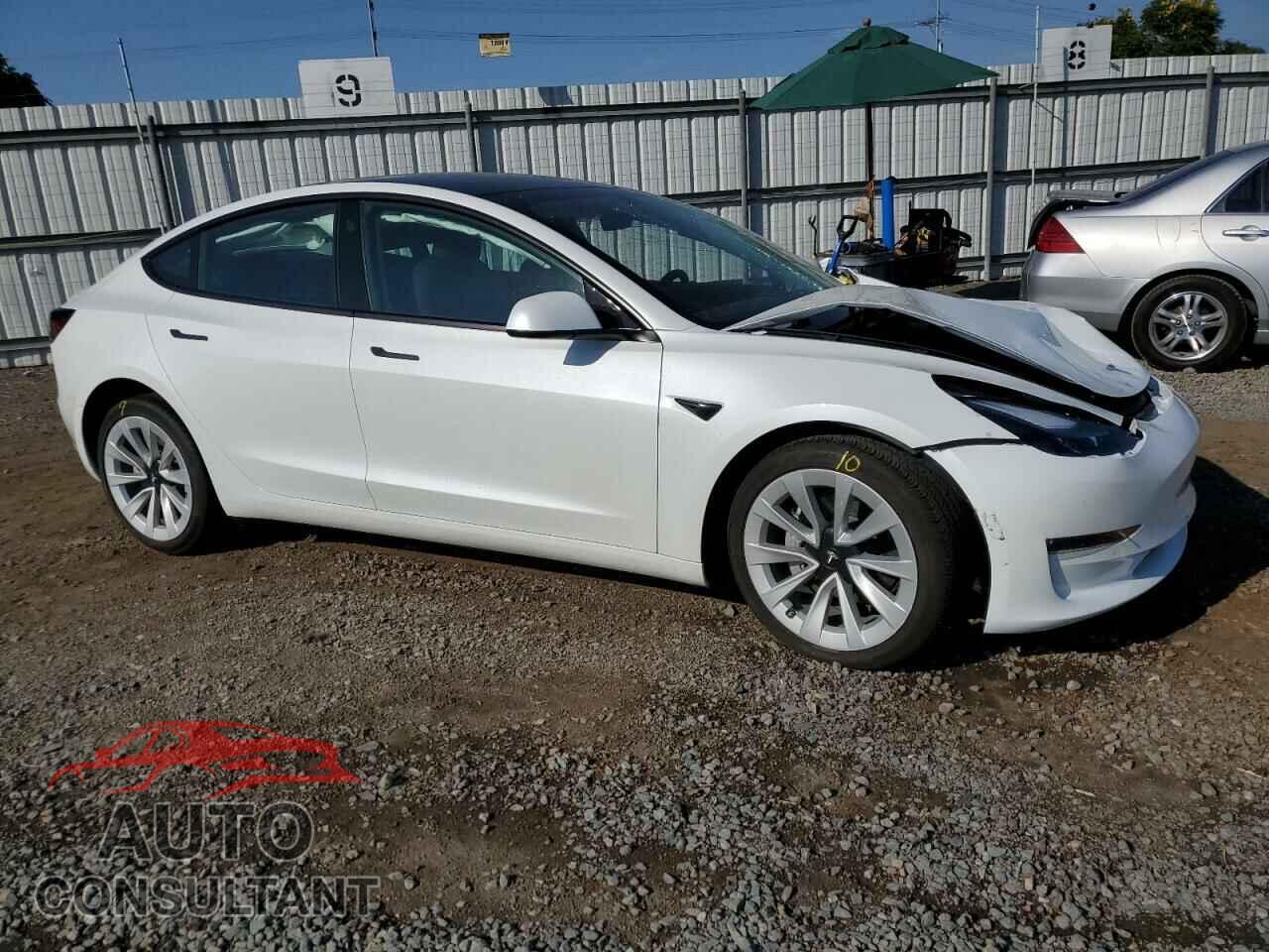 TESLA MODEL 3 2022 - 5YJ3E1EB7NF137119