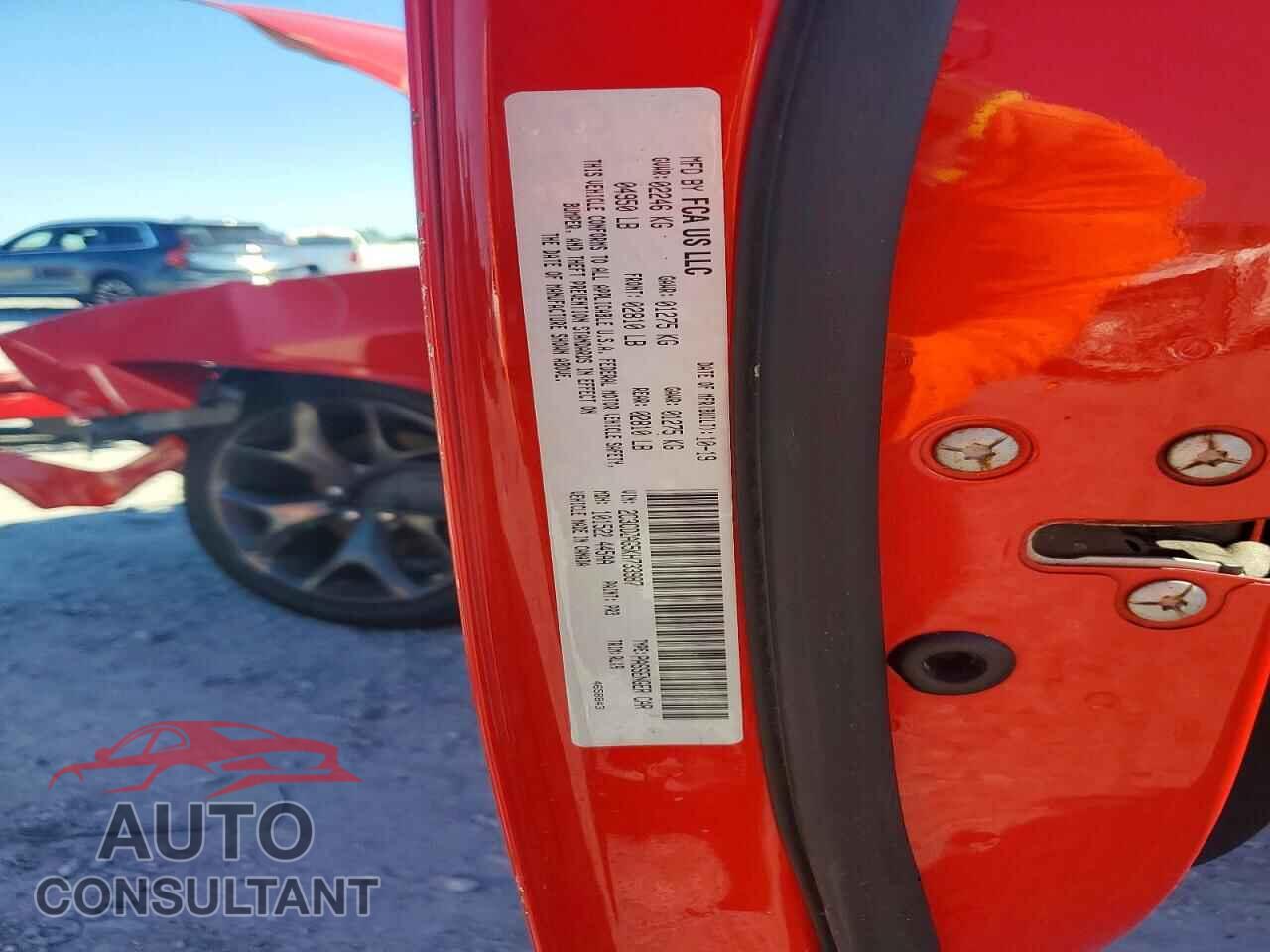 DODGE CHALLENGER 2019 - 2C3CDZAG5KH733987