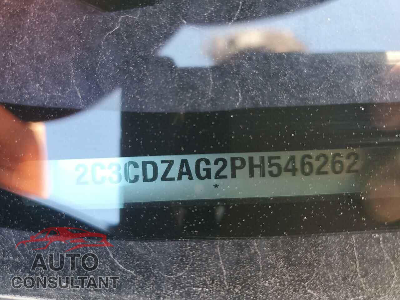 DODGE CHALLENGER 2023 - 2C3CDZAG2PH546262