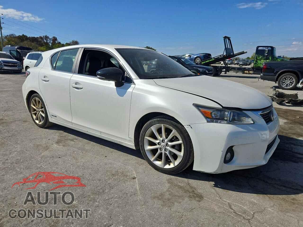 LEXUS CT 200 2012 - JTHKD5BH2C2080227