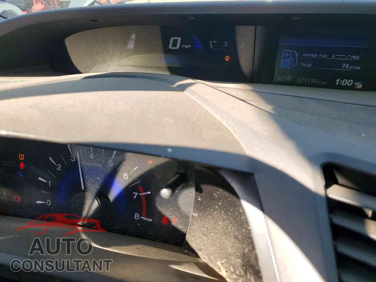 HONDA CIVIC 2012 - 19XFB5F54CE002849