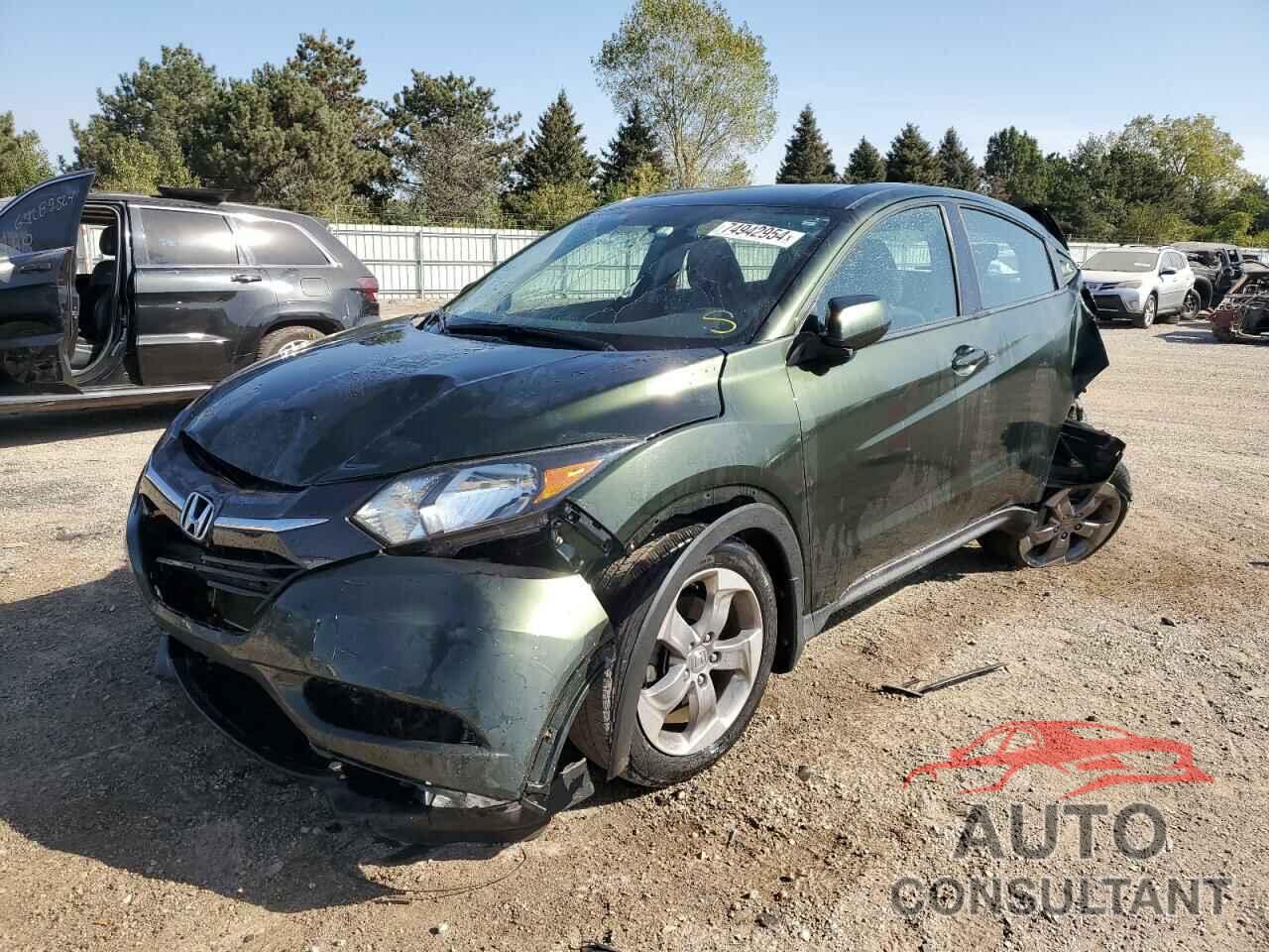 HONDA HR-V 2018 - 3CZRU6H37JG712140