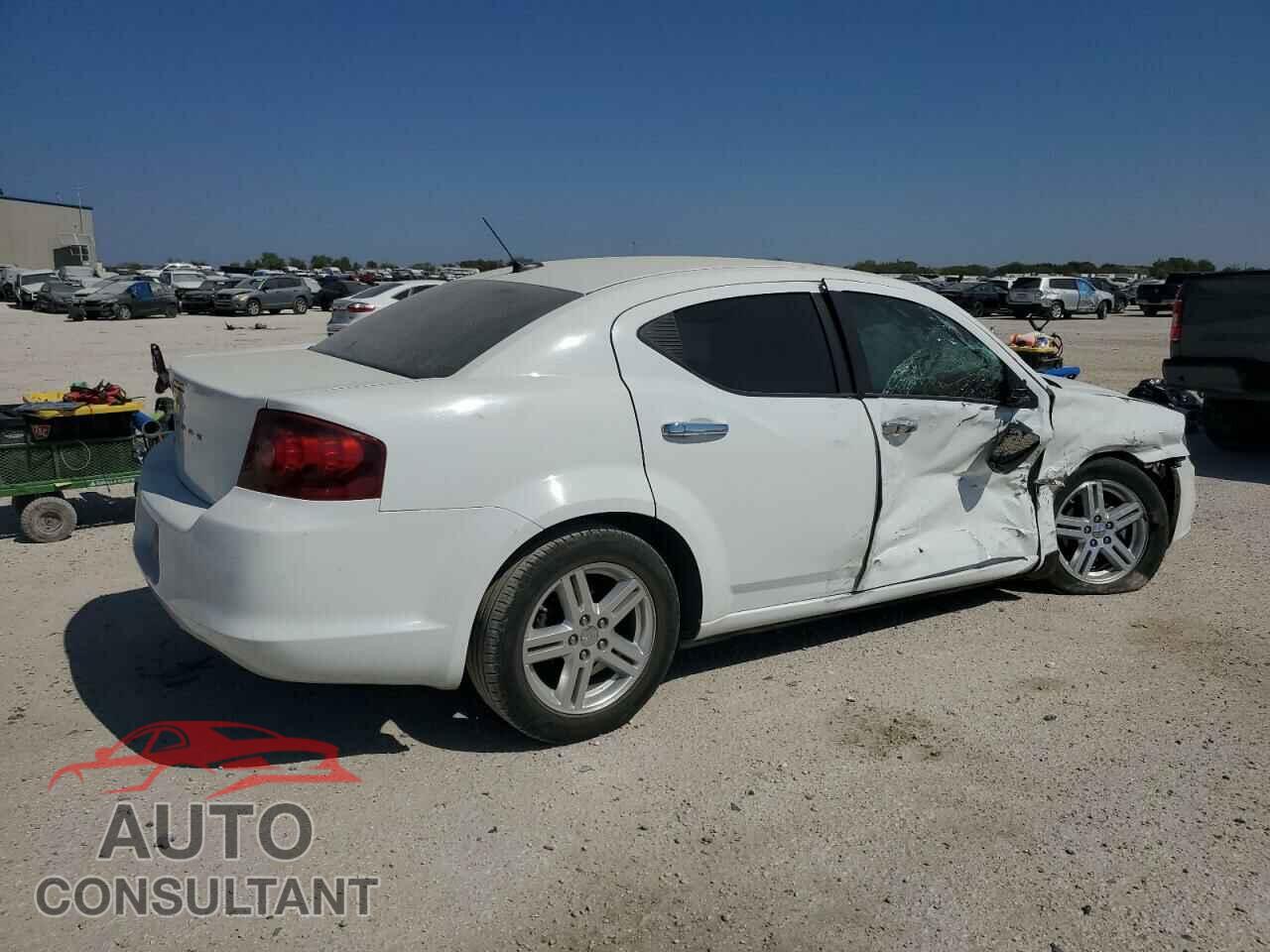 DODGE AVENGER 2012 - 1C3CDZCB7CN144627