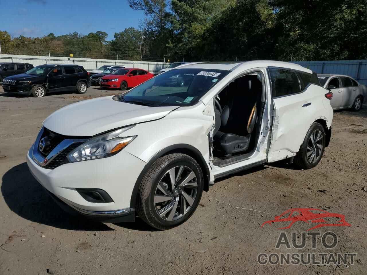 NISSAN MURANO 2017 - 5N1AZ2MG3HN187435