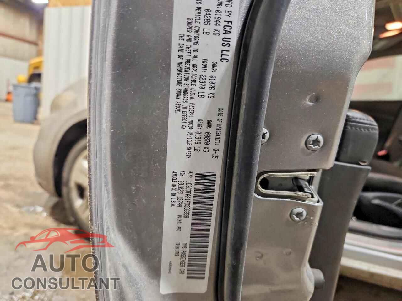 DODGE DART 2015 - 1C3CDFAA1FD336838