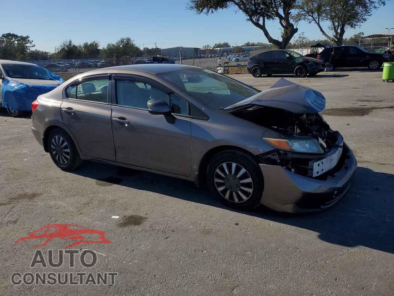 HONDA CIVIC 2012 - 19XFB2F58CE070280